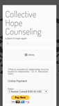 Mobile Screenshot of collectivehopecounseling.com